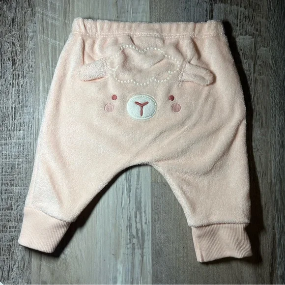 Carter's 3m Girls Peach Pink Bear Baby Matching 3-piece Set - Picture 5 of 10